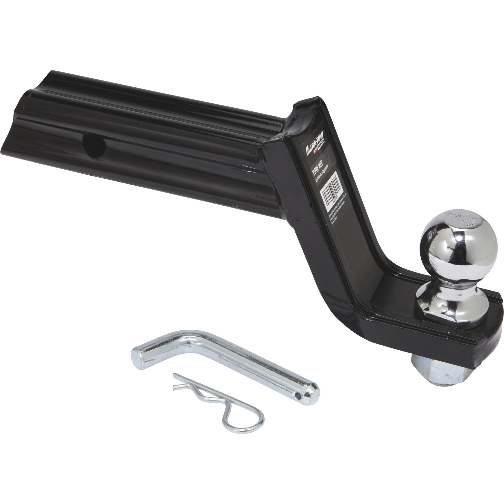 Ultra-Tow XTP Receiver Hitch Starter Kit, Class III, 4in. Drop, 5000-Lb. Trailer Weight, Hitch Pin and Clip